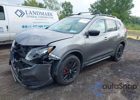 2017 Nissan Rogue Sv из США, поврежденный, VIN 5N1AT2MV8HC800189